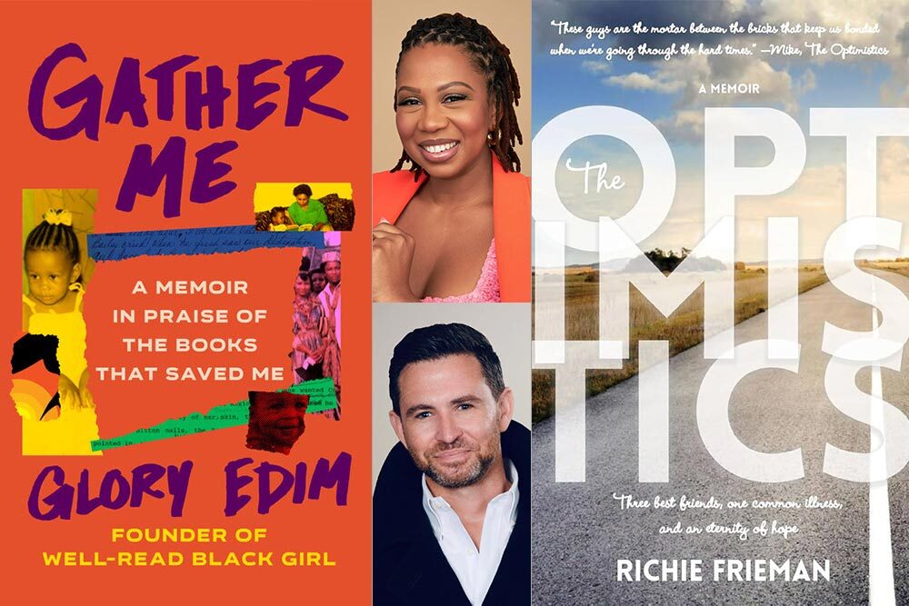 Writers LIVE! Glory Edim, Richie Frieman, and their books