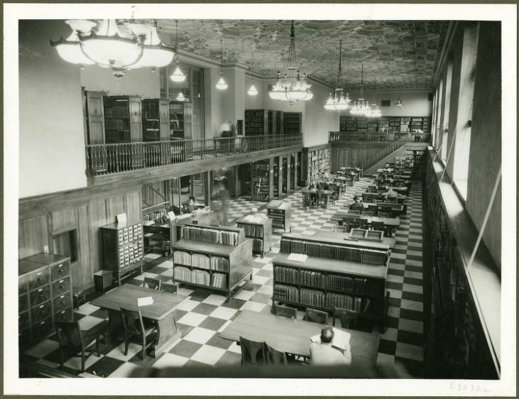 Central library reference department